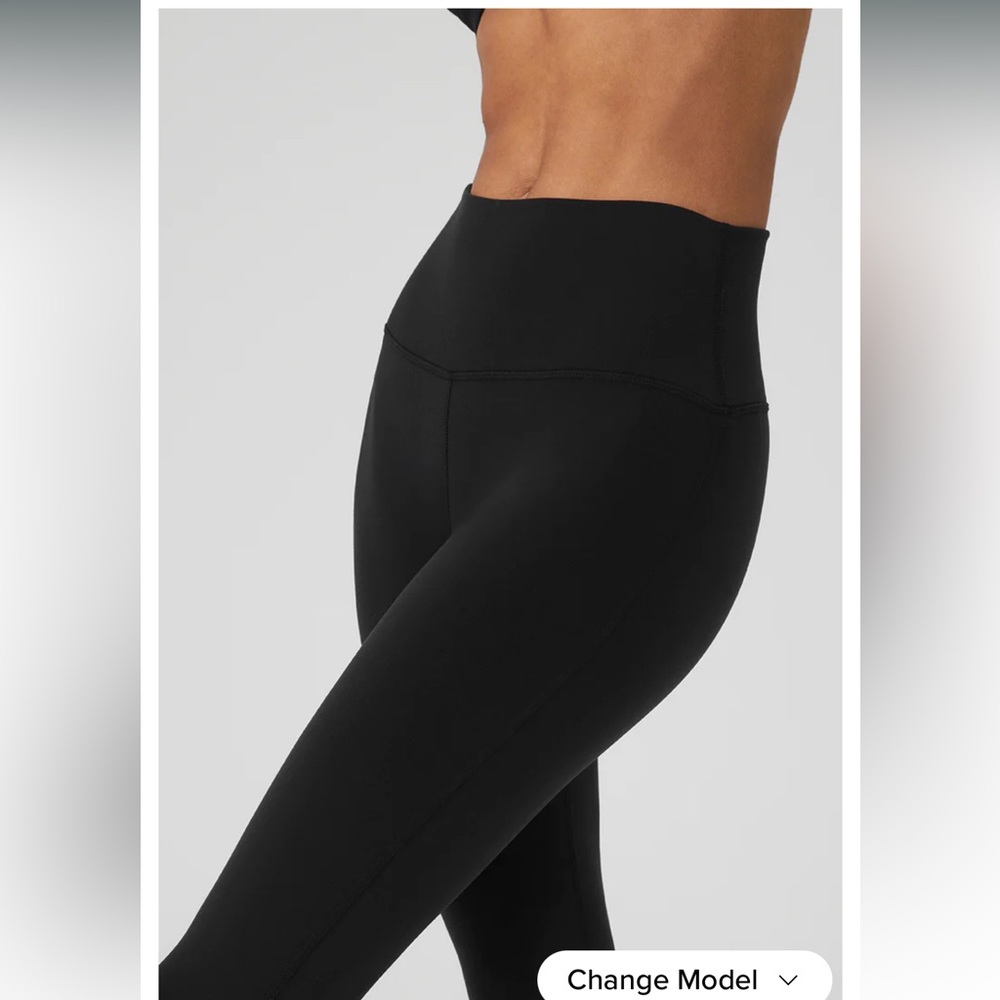 ALO Yoga Airbrush High-Waist 7/8 Bootcut Legging-NWT - Picture 4 of 7